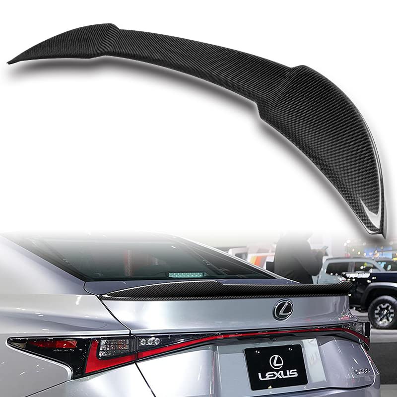 Amazon.com: EPARTS Real Carbon Fiber F-Style Rear Spoiler